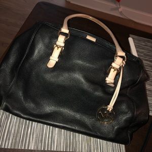 Black leather Michael Kors bag